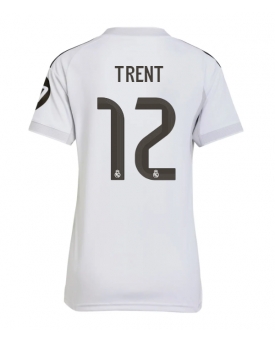 Real Madrid Alexander-Arnold #12 Maglia Gara Casa Repliche 2025-26 Donna Maniche Corte